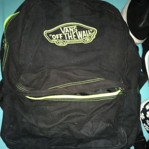 vans back pack